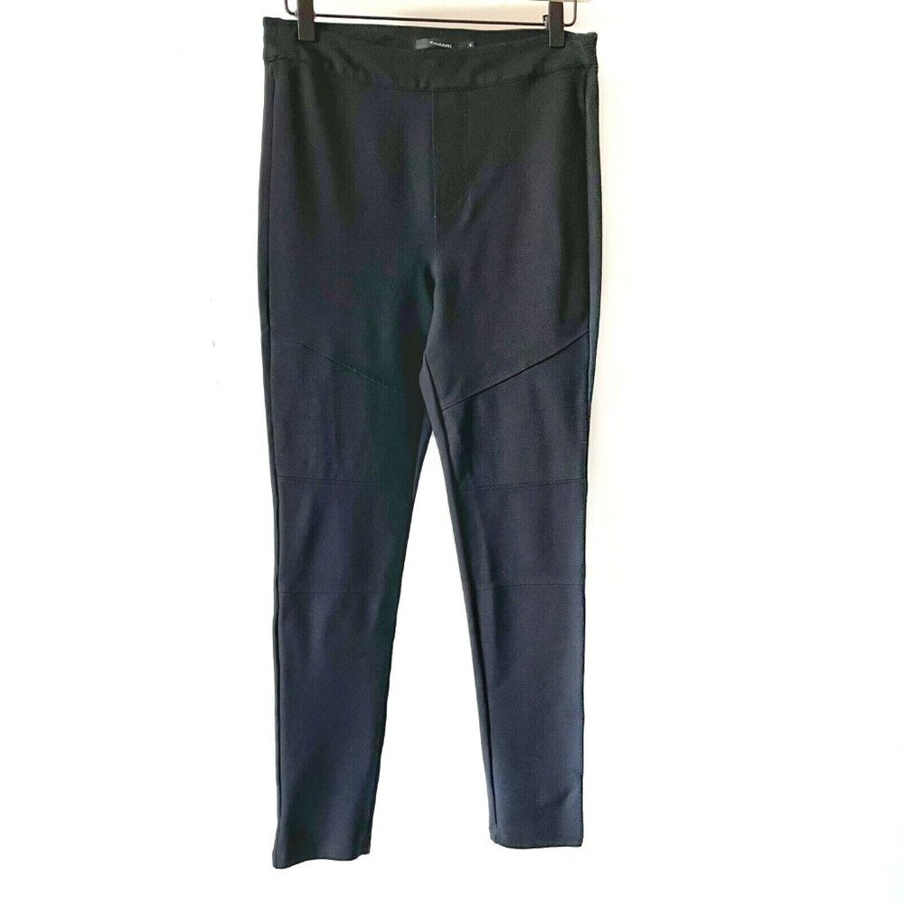 Tahari Black Leggingsā Ankle Skinny Pants High Rise Stretch Size Small